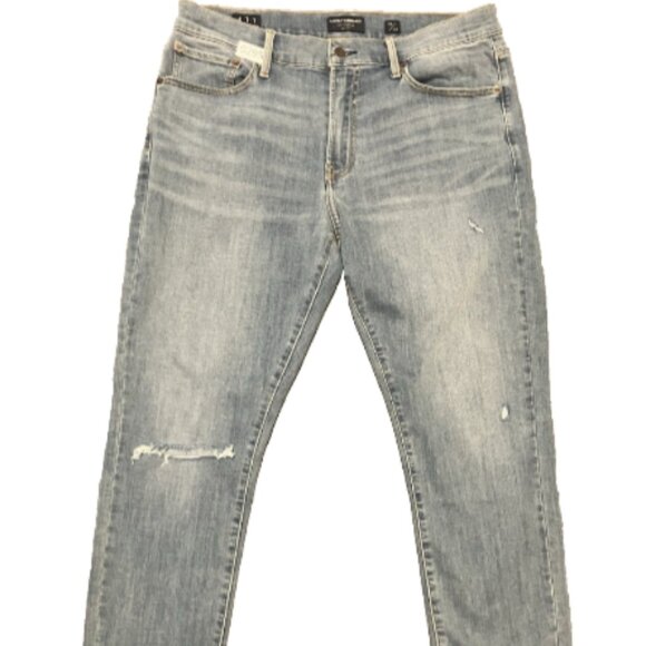 Lucky Brand Men's 34x32 411 Athletic Taper 5 Pocket Style straight midrise Jeans - Picture 1 of 16